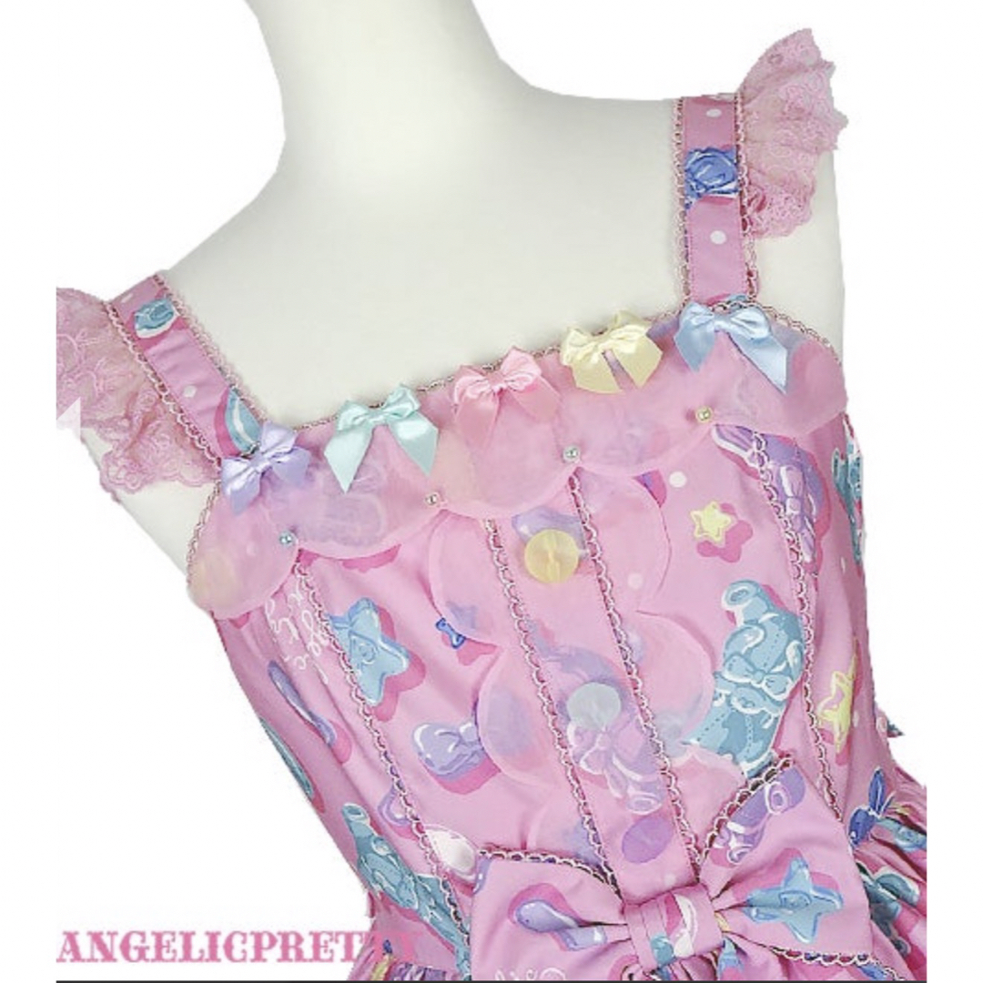 Angelic Pretty jelly candy toysジャンパースカート - ひざ丈ワンピース