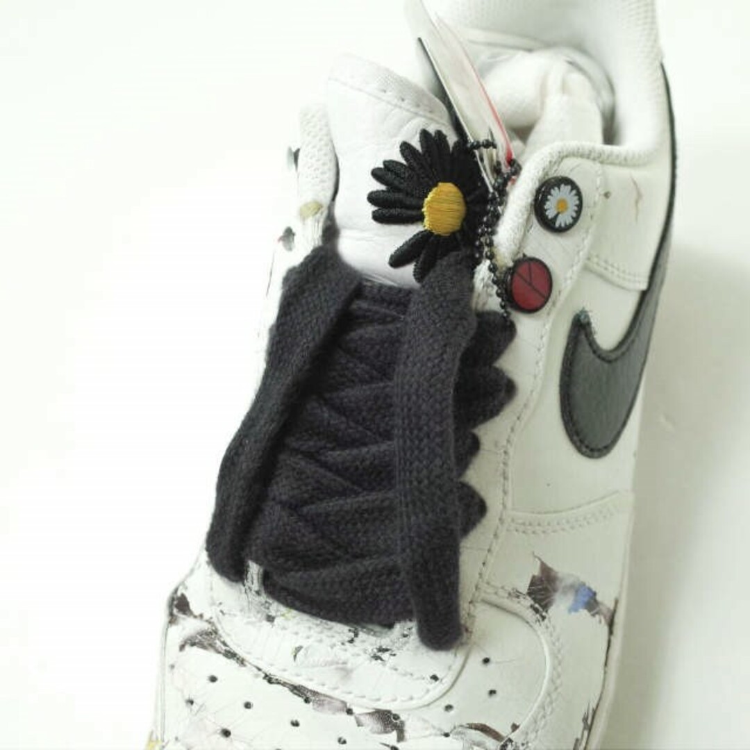 PEACEMINUSONE x NIKE ピースマイナスワン ナイキ 別注 AIR FORCE 1 07 PARA-NOISE エアフォース 1 07  パラノイズ DD3223-100 US8(26cm) WHITE/BLACK-WHITE BIGBANG G-DRAGON スニーカー ...