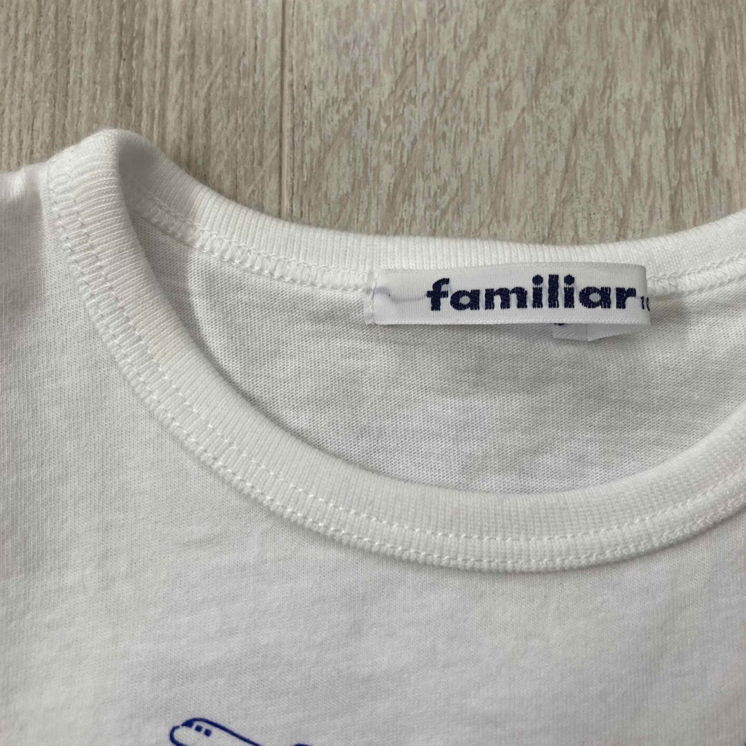 familiar(ファミリア)のファミリア おはなしTシャツ100 キッズ/ベビー/マタニティのキッズ服女の子用(90cm~)(Tシャツ/カットソー)の商品写真