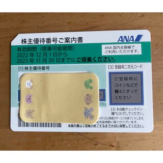 エーエヌエー(ゼンニッポンクウユ)(ANA(全日本空輸))のANA株主優待券　1枚(その他)