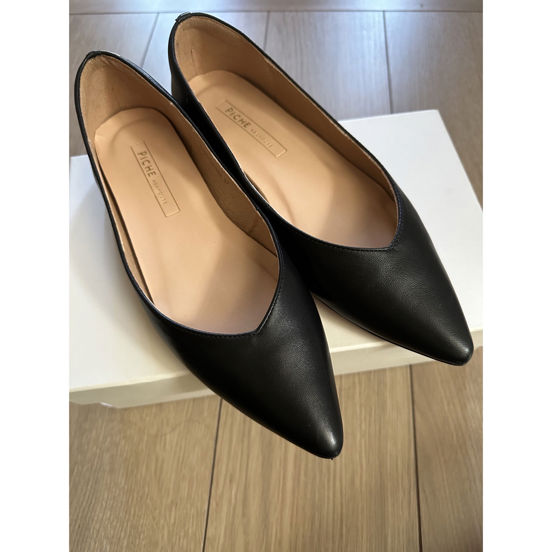 美品⭐︎ピシェアバハウス ポインテッドフラットパンプス 37 23.5