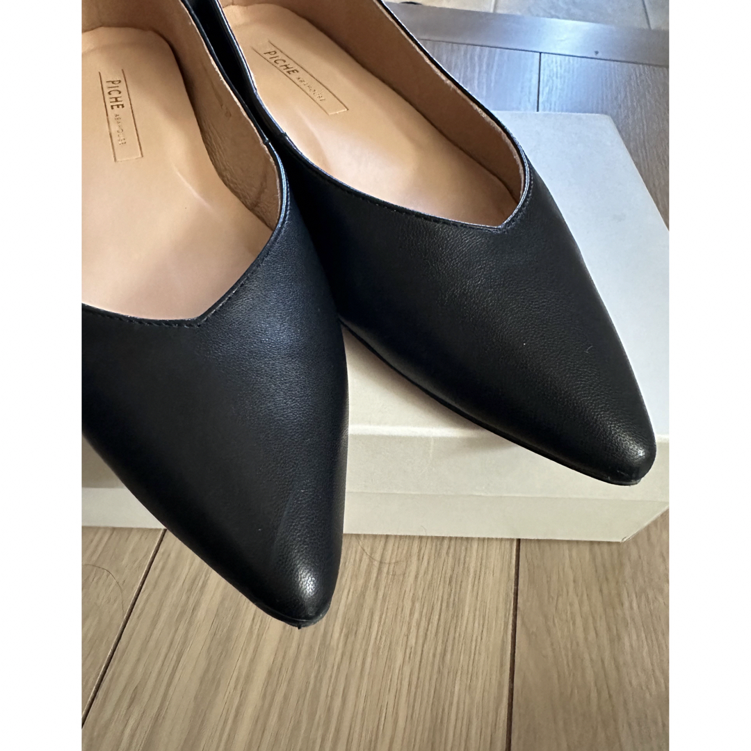 美品⭐︎ピシェアバハウス ポインテッドフラットパンプス 37 23.5