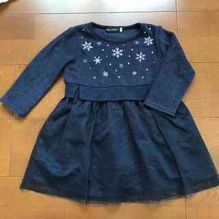 ベベ(BeBe)のベビーキッズ女の子ワンピースbebe 90cm(ワンピース)