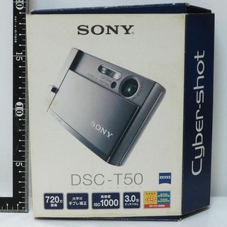 ソニー(SONY)のSONY Cyber-shot DSC-T50 動作確認済 コンパクト デジカメ(コンパクトデジタルカメラ)