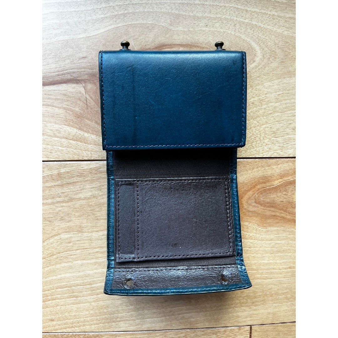 m+ - エムピウ 財布 ミッレフォッリエP25 ブルーチョコの通販 by m+ - エムピウ 財布 ミッレフォッリエP25 ブルーチョコの通販 by