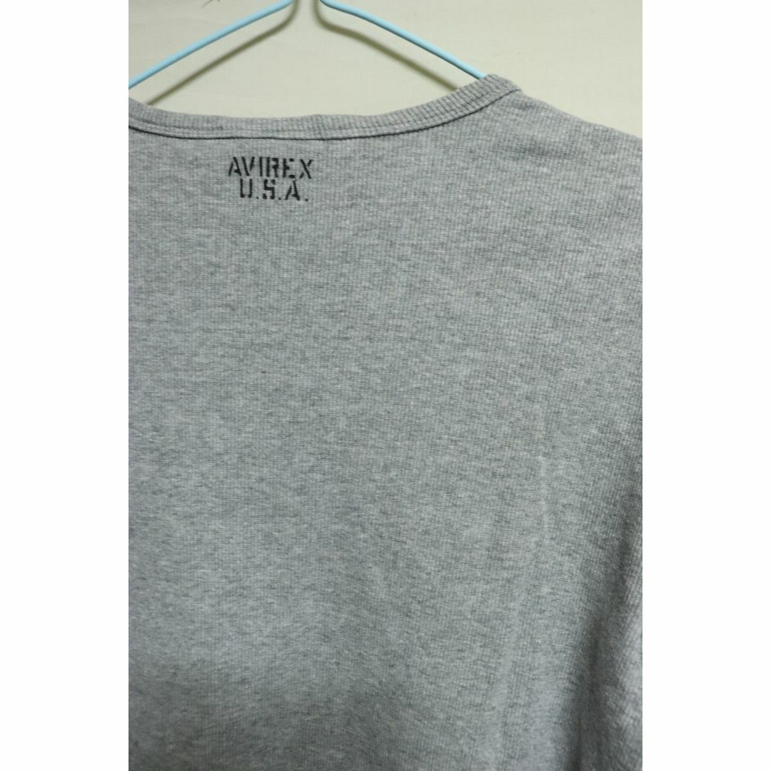 AVIREX(アヴィレックス)のプロフ必読AVIREXサーマルTシャツ/ブランド良品アメカジミリタリーM メンズのトップス(Tシャツ/カットソー(半袖/袖なし))の商品写真