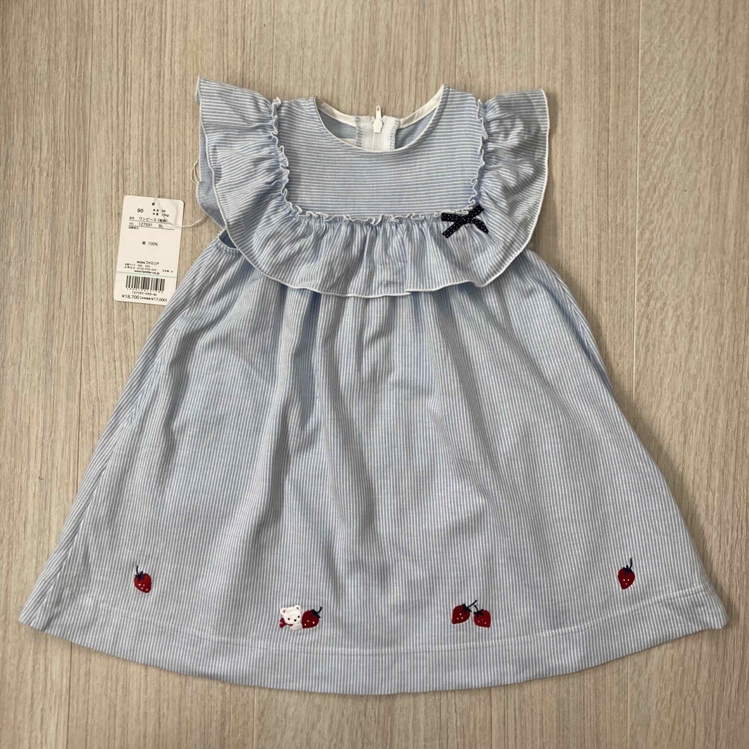 ファミリア ワンピース 90 - ベビー服(女の子用) ~95cm ファミリア ワンピース 90 - ベビー服(女の子用) ~95cm