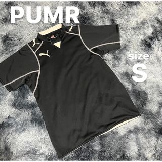 プーマ(PUMA)のPUMA  プーマ  半袖 黒 刺繍ロゴ×3 Sサイズ(Tシャツ(半袖/袖なし))