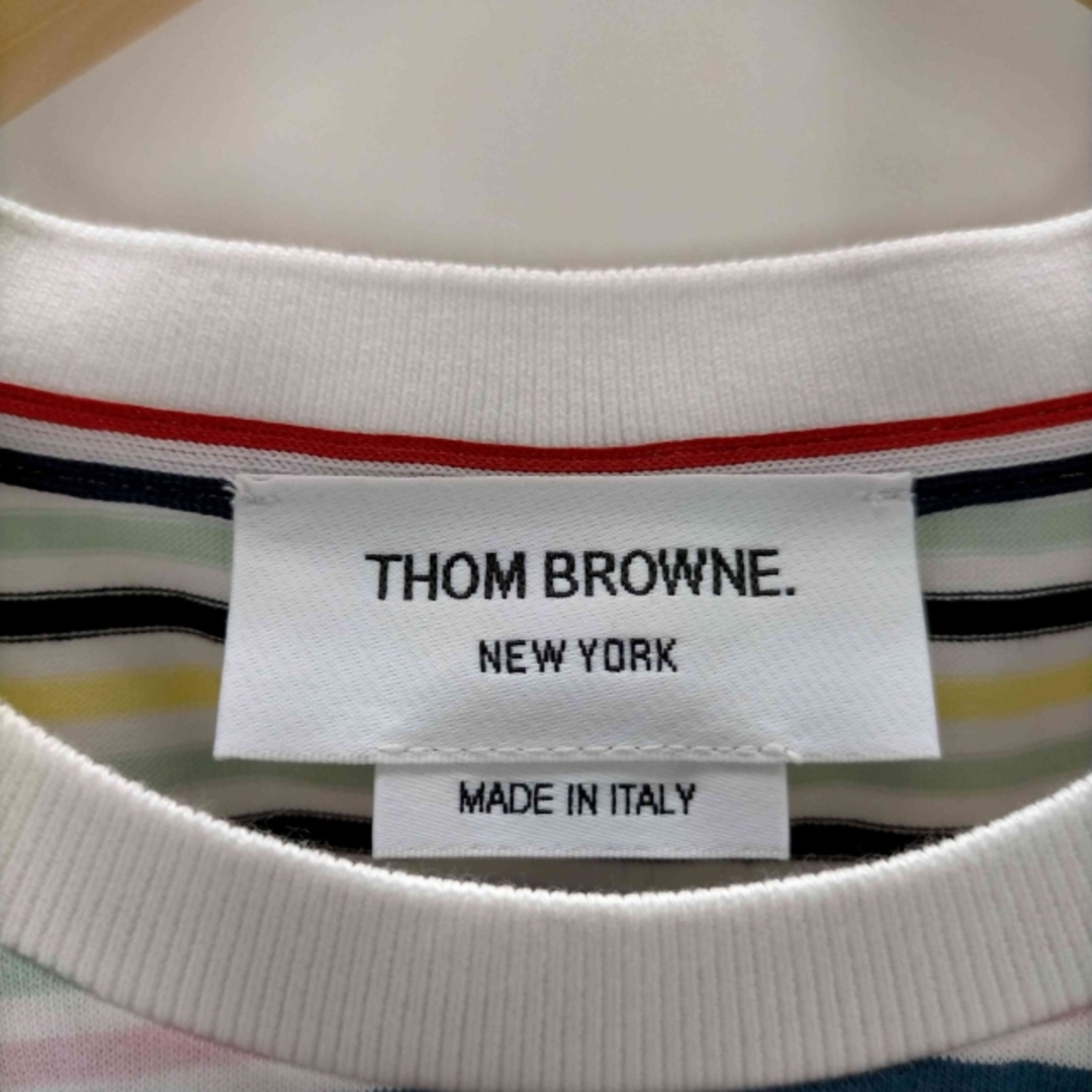 THOM BROWNE(トムブラウン)のTHOM BROWNE(トムブラウン) メンズ トップス Tシャツ・カットソー メンズのトップス(Tシャツ/カットソー(半袖/袖なし))の商品写真