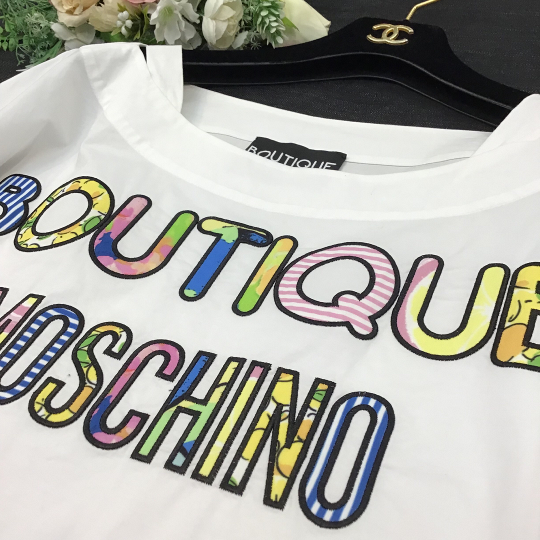æºç¹ã® BOUTIQUE ð - MOSCHINO MOSCHINO åè¢ ããã£ãã¯ã¢ã¹ããŒã ã·ã£ã+ãã©ãŠã¹(åè¢+è¢ãªã)