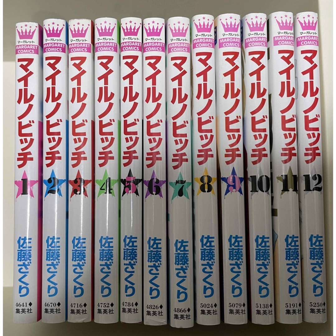 集英社(シュウエイシャ)のマイルノビッチ 全１２巻セット　全巻 エンタメ/ホビーの漫画(少女漫画)の商品写真