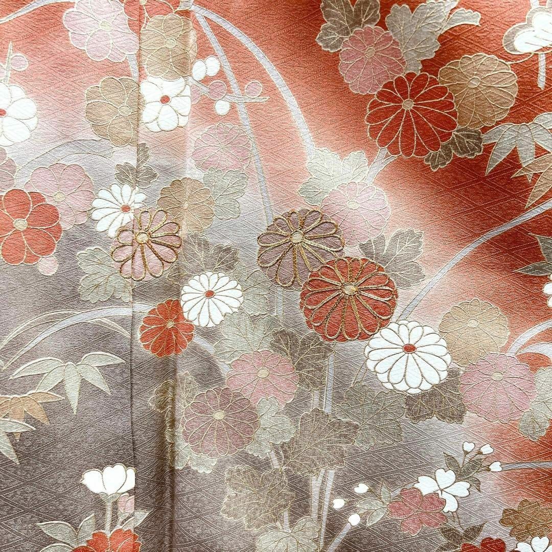 金駒刺繍 菊と松の訪問着 着物-eastgate.mk