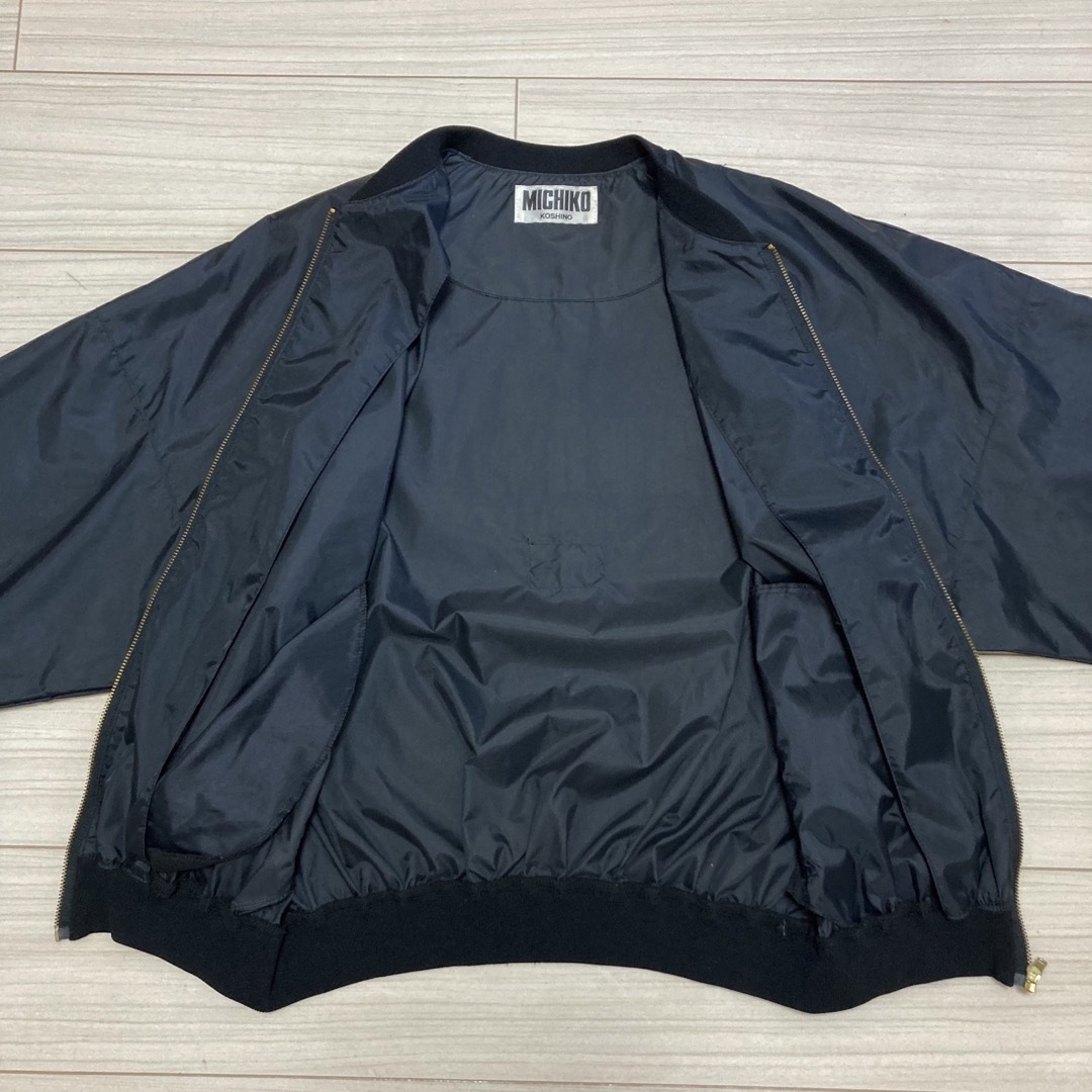 80-90s MICHIKO LONDON MA-1 NYLON JACKET