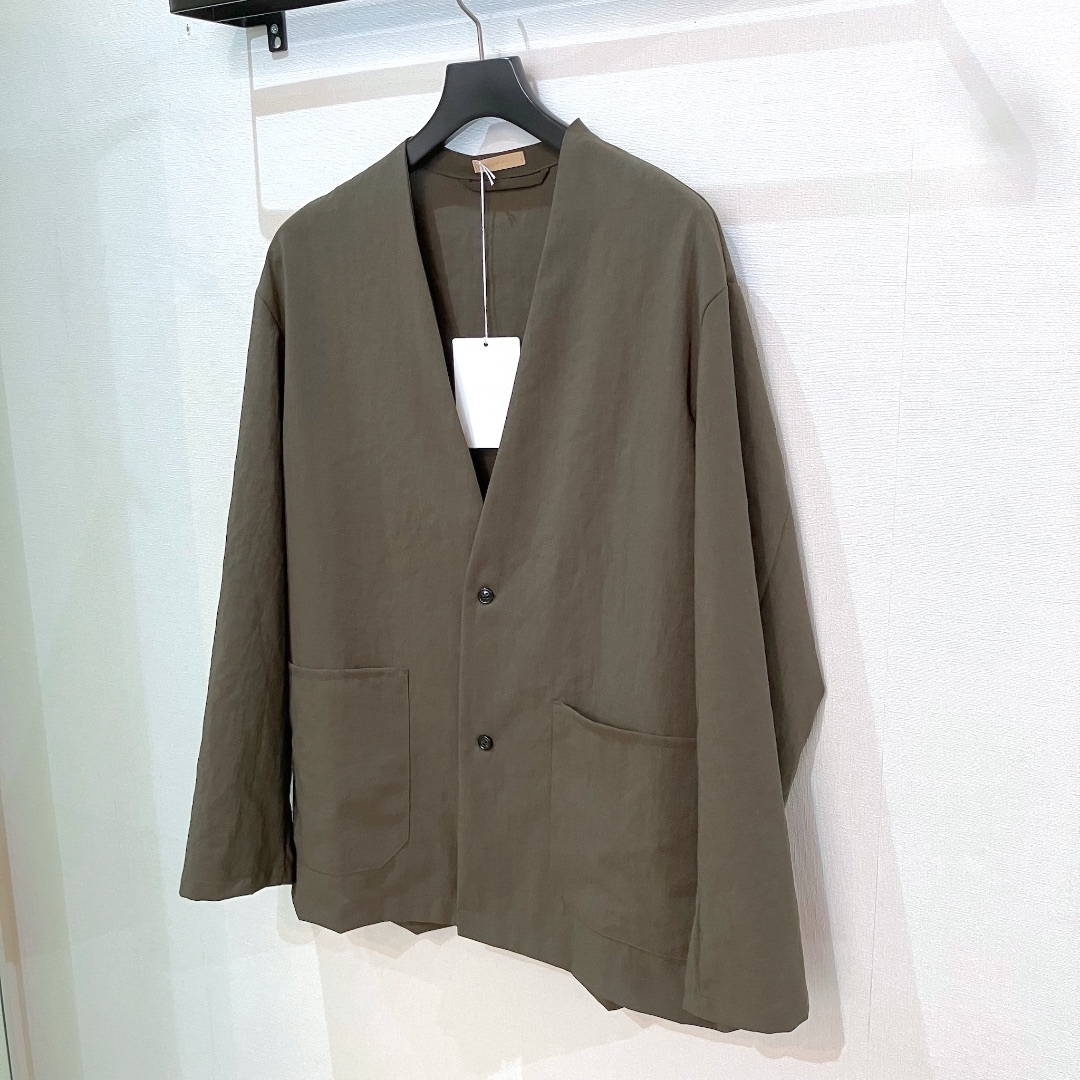 LAMOND(ラモンド)の新品 LAMOND ラモンド SHARI JACKET  シャリ ジャケット   メンズのジャケット/アウター(ノーカラージャケット)の商品写真