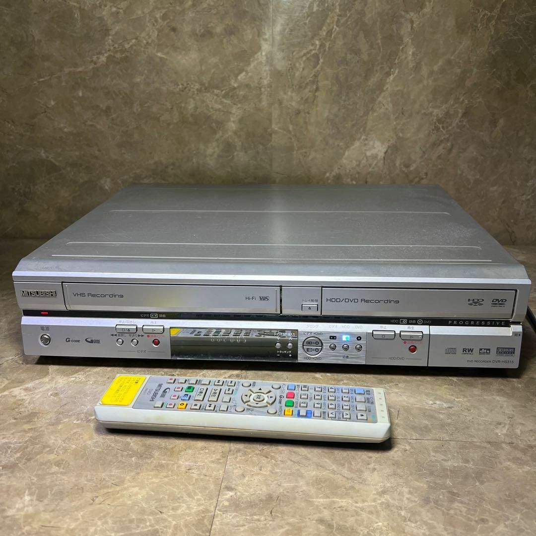 MITSUBISHI VHS/DVDレコーダー【DVR-S310】