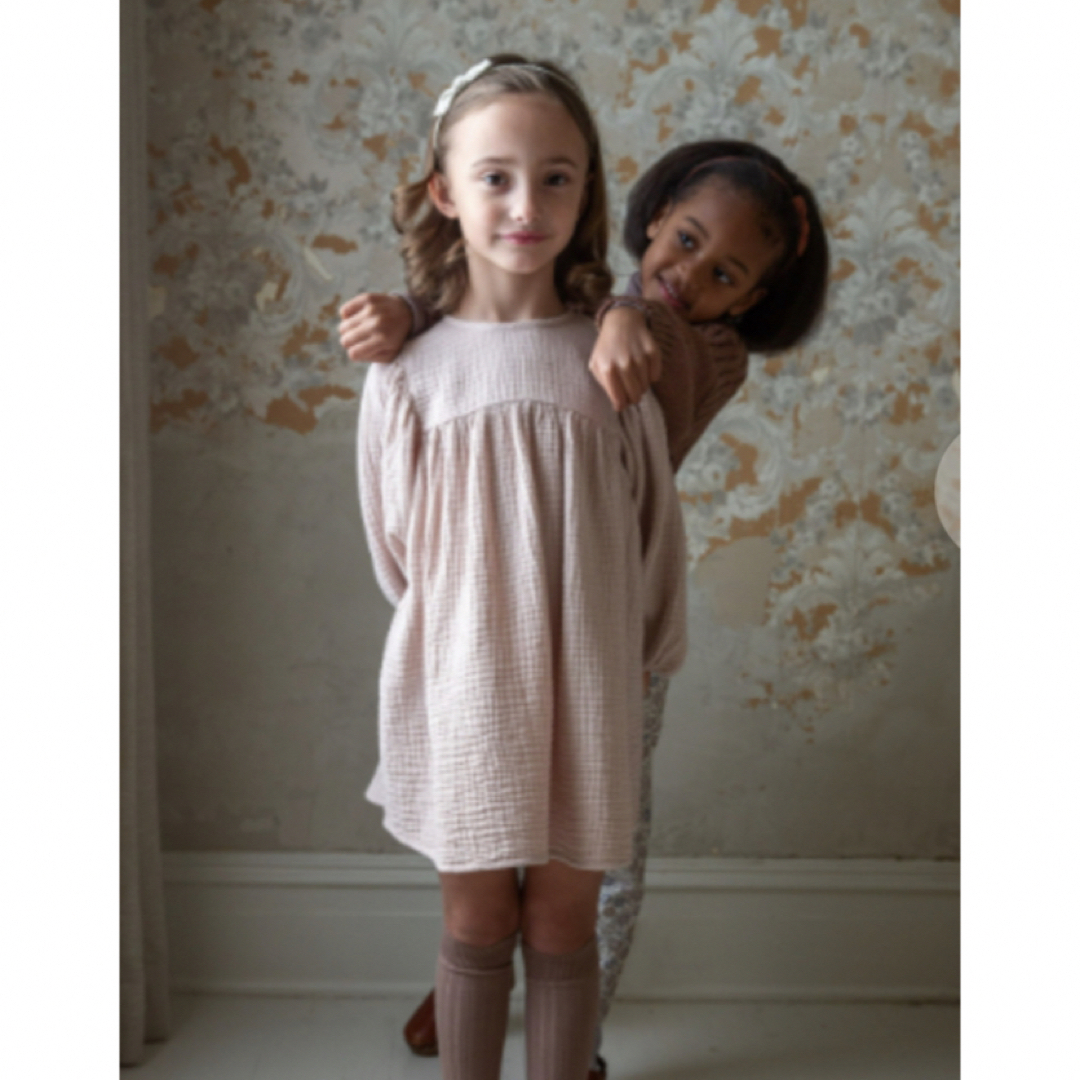 Soor Ploom Clementine Dress Cloud 6y