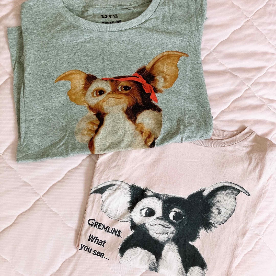 UNIQLO(ユニクロ)の【ユニクロ】グレムリン ギズモ Tシャツ UT 2枚セット レディースのトップス(Tシャツ(半袖/袖なし))の商品写真