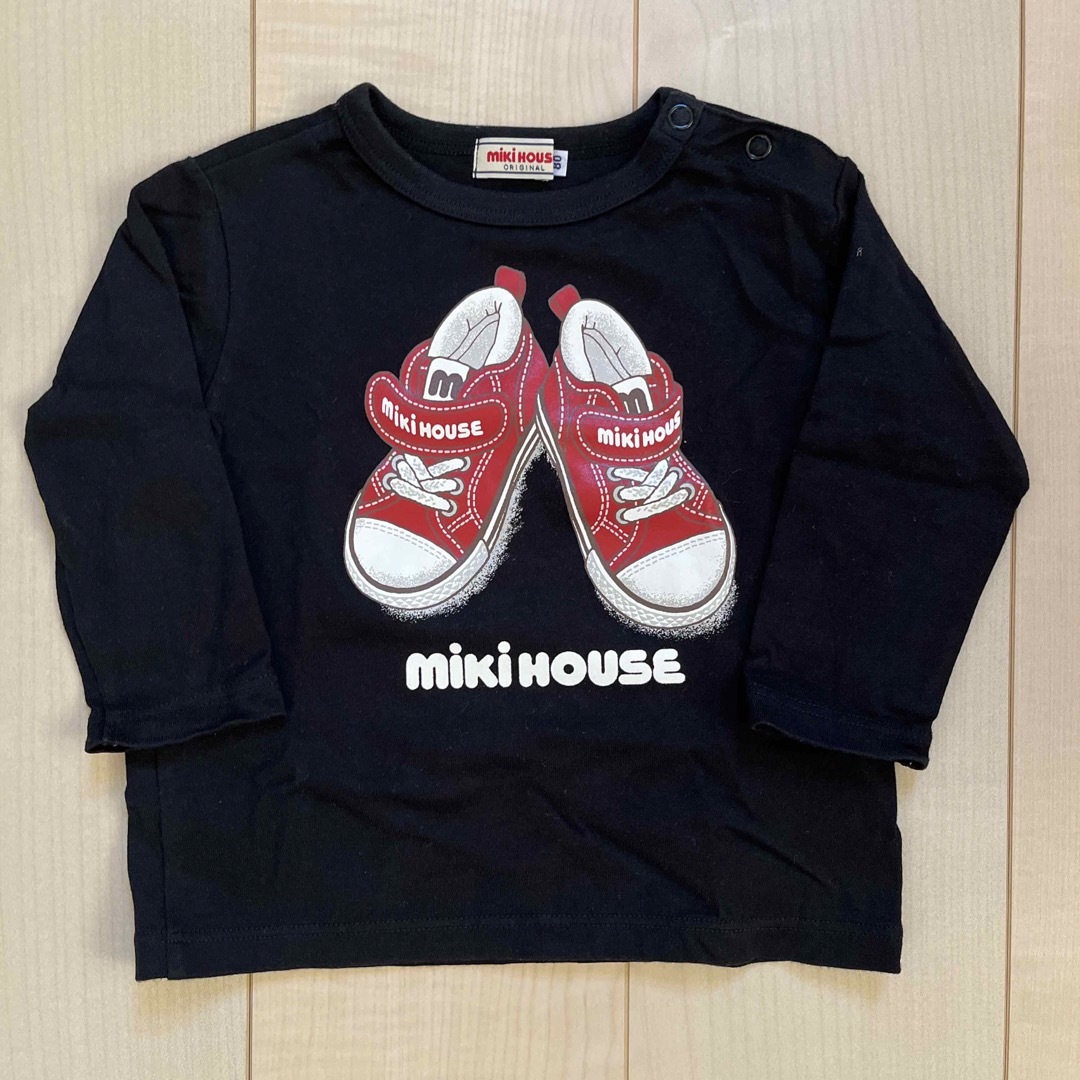 mikihouse(ミキハウス)のmikiHOUSE 長袖Tシャツ キッズ/ベビー/マタニティのベビー服(~85cm)(シャツ/カットソー)の商品写真