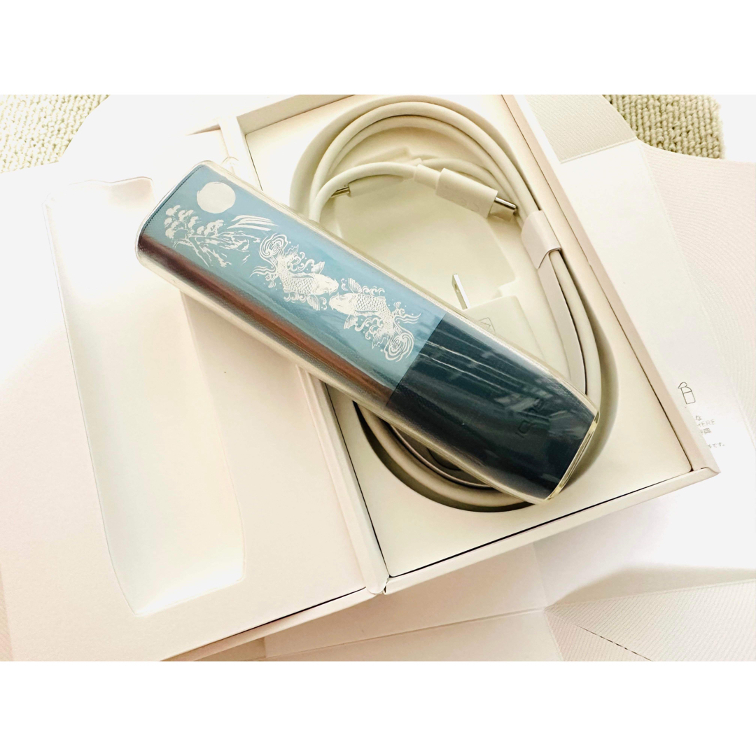 アイコスイルマワン 本体 IQOS イルマワンセット 鯉 青い色の通販 by ...