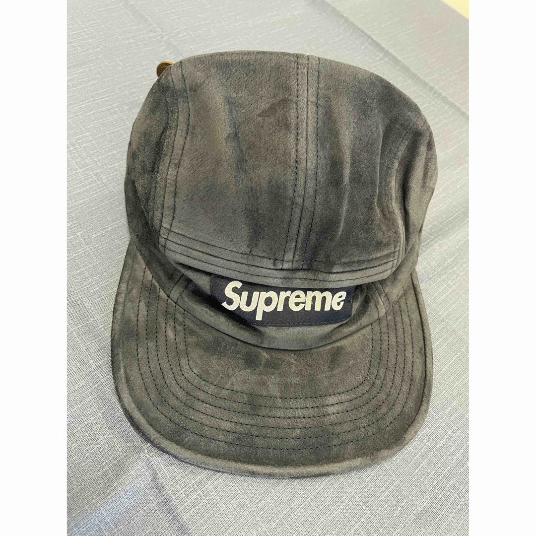 Supreme Suede Camp Cap