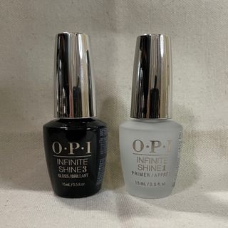 オーピーアイ(OPI)のOPI  ベースコートとトップコートの2本セット(ネイルトップコート/ベースコート)