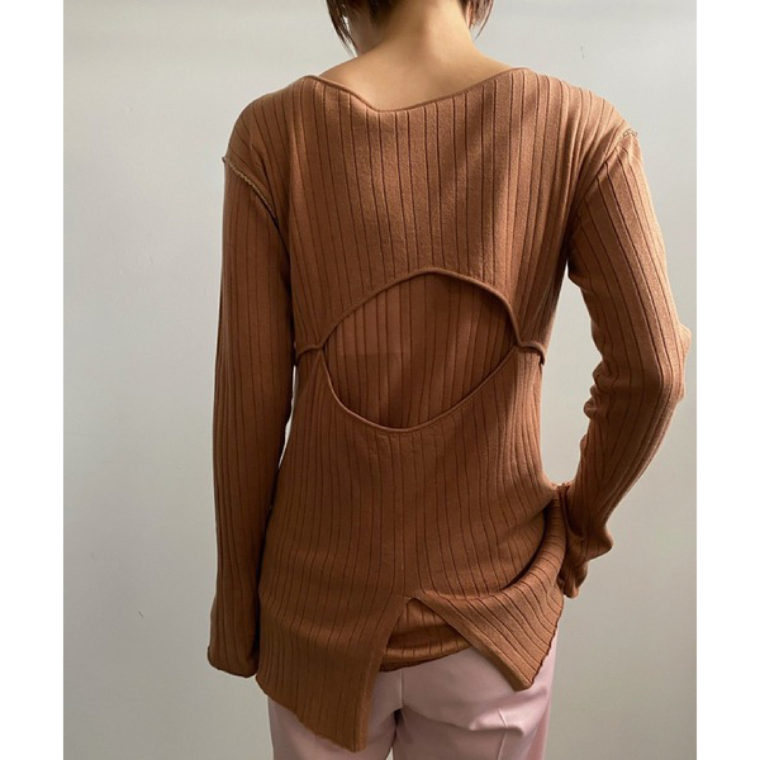 アメリ　ZIGUZAG LINE KNIT