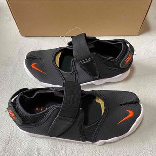 ナイキ(NIKE)のNIKE ナイキ エアリフト ブリーズ ブラック オレンジ 24cm 1(スニーカー)