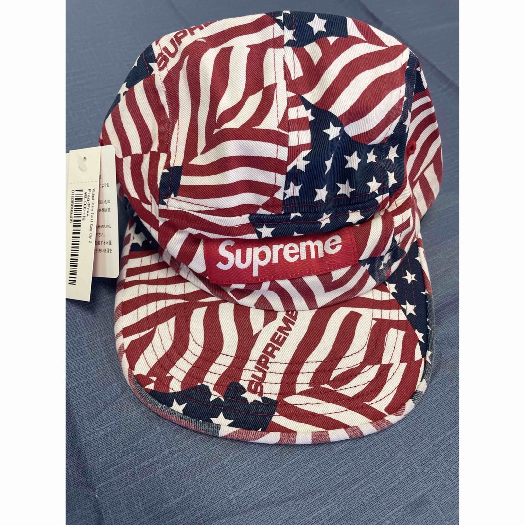 Supreme Washed Chino Twill Camp Cap