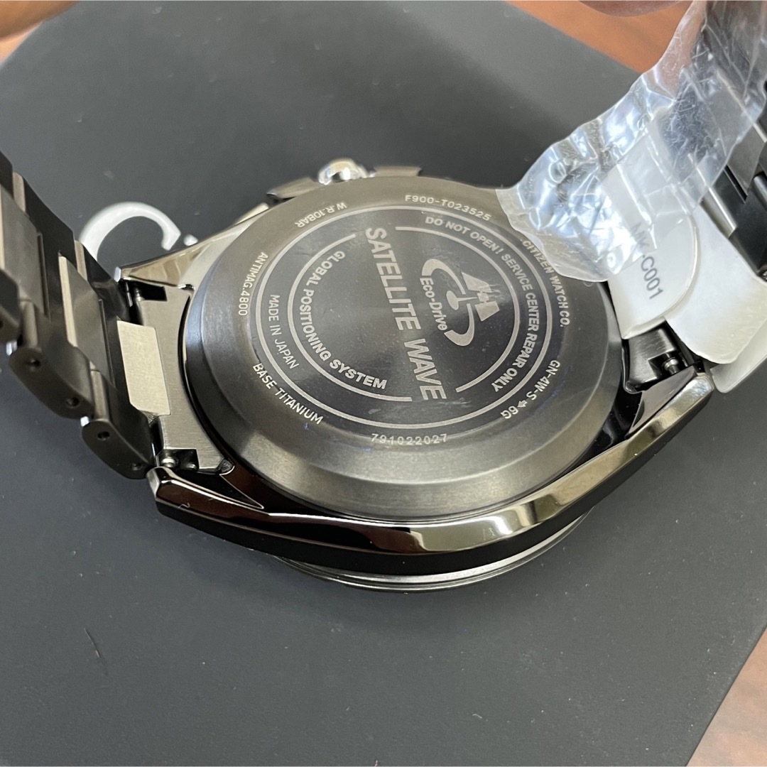 CITIZEN(シチズン)の新品 シチズン アテッサ ブラックチタン GPS 腕時計 CC9075-52E メンズの時計(腕時計(アナログ))の商品写真