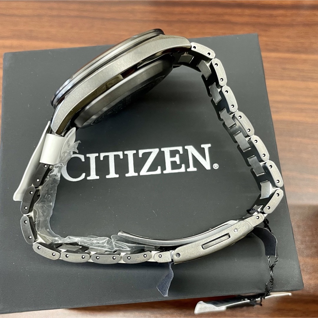 CITIZEN(シチズン)の新品 シチズン アテッサ ブラックチタン GPS 腕時計 CC9075-52E メンズの時計(腕時計(アナログ))の商品写真