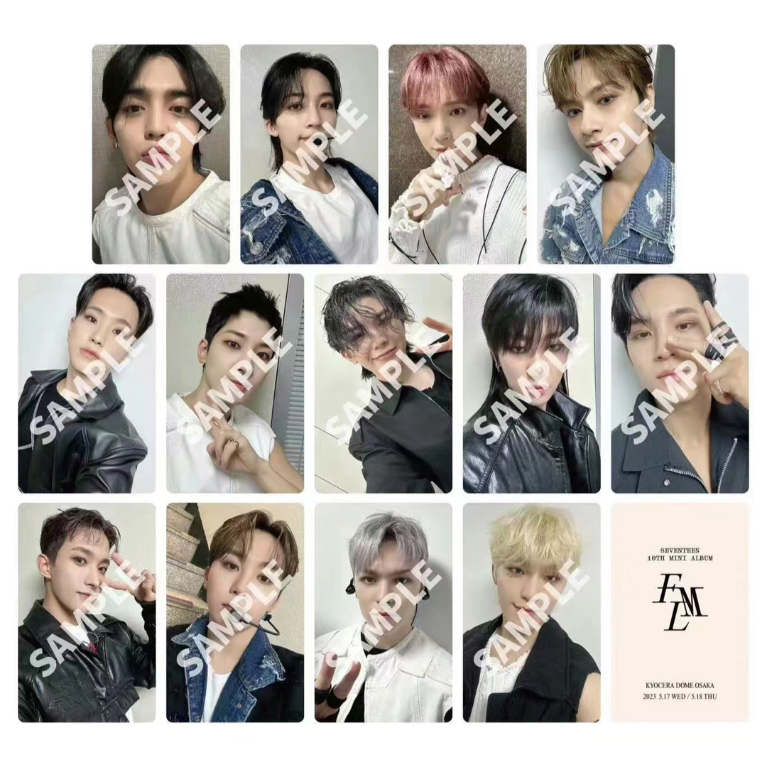 国内企業販売 SEVENTEEN 会場限定トレカ 大阪 コンプリート K-POP