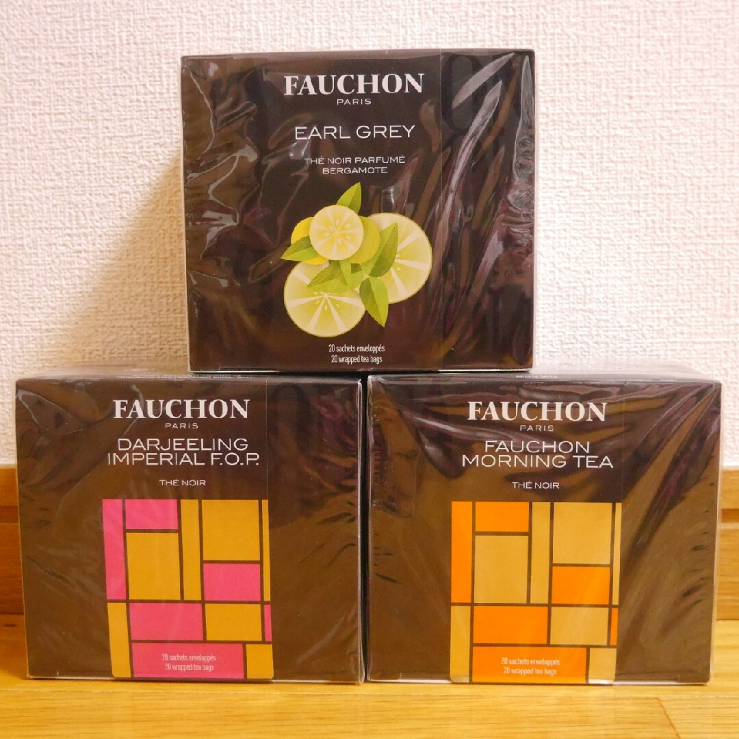 FAUCHON(フォション)の３箱セット　FAUCHON　フォション　紅茶　高島屋 食品/飲料/酒の飲料(茶)の商品写真