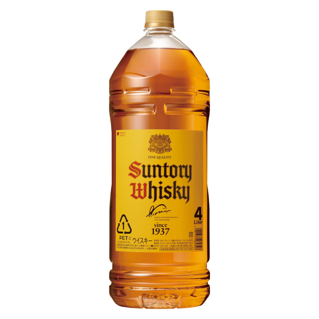 サントリー 角瓶40度 4000ml ペットボトル