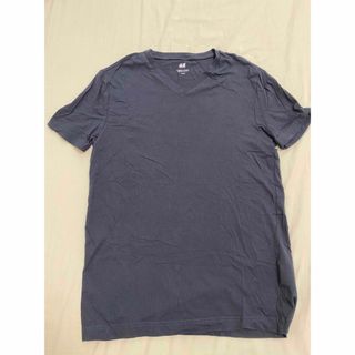 エイチアンドエム(H&M)のH&M 半袖　VネックTシャツ　S(Tシャツ/カットソー(半袖/袖なし))