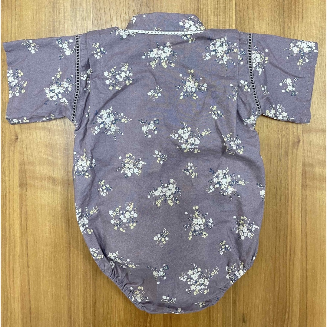 tete a tete(テータテート)のmahalo様専用⭐︎甚平　ロンパース  キッズ/ベビー/マタニティのベビー服(~85cm)(甚平/浴衣)の商品写真