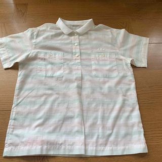 クレージュ(Courreges)のクレージュ　パステルカラーポロシャツ　Ｍサイズ(ポロシャツ)