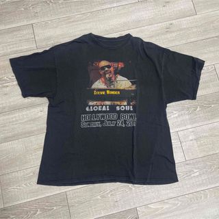 ミュージックティー(MUSIC TEE)のStevie wonder スティービーワンダー Y2K 00s Tシャツ(Tシャツ/カットソー(半袖/袖なし))