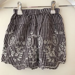 エスティークローゼット(s.t.closet)のキッズ　90cm　エスティ クローゼット フラビシャス　ショートパンツ　チェック(パンツ/スパッツ)