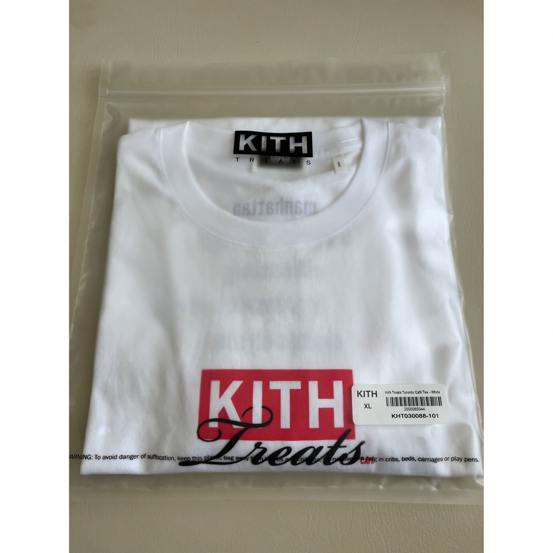 Kith Treats Toronto Café Tee White L