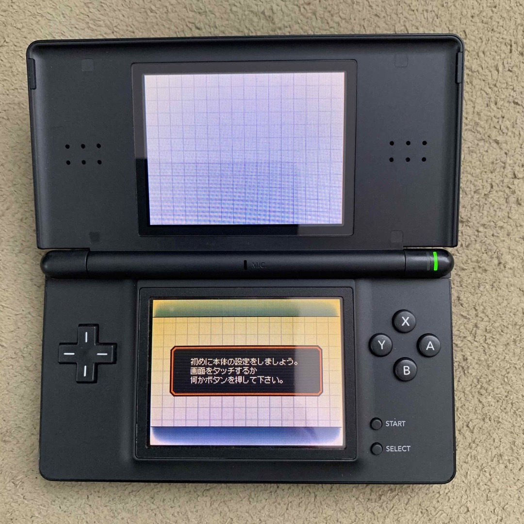 ニンテンドーDS(ニンテンドーDS)のニンテンドーDS lite 本体 ブラック  エンタメ/ホビーのゲームソフト/ゲーム機本体(携帯用ゲーム機本体)の商品写真