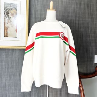 Gucci - GUCCI グッチ スウェット ロゴ刺繡 GG シェリー 薄手