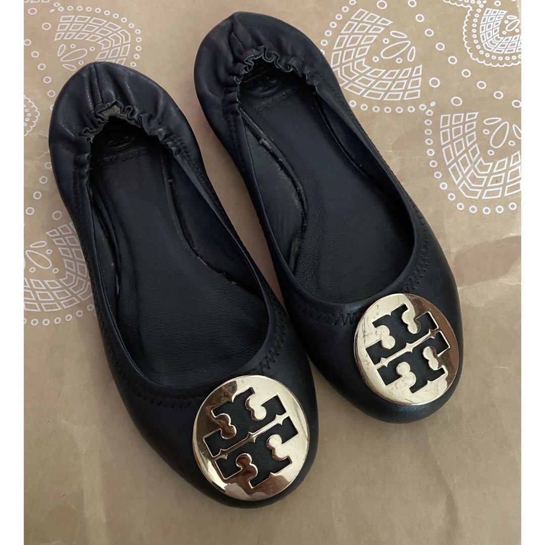 Tory Burch - 【USED】TORY BURCH トリーバーチ フラットシューズ 22.5