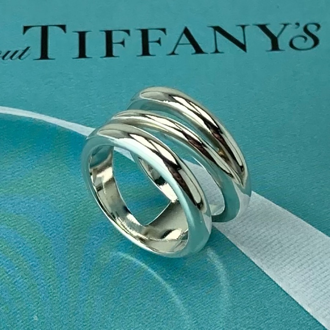 TIFFANY&Co.  ティファニー ダイアゴナル リング SV925