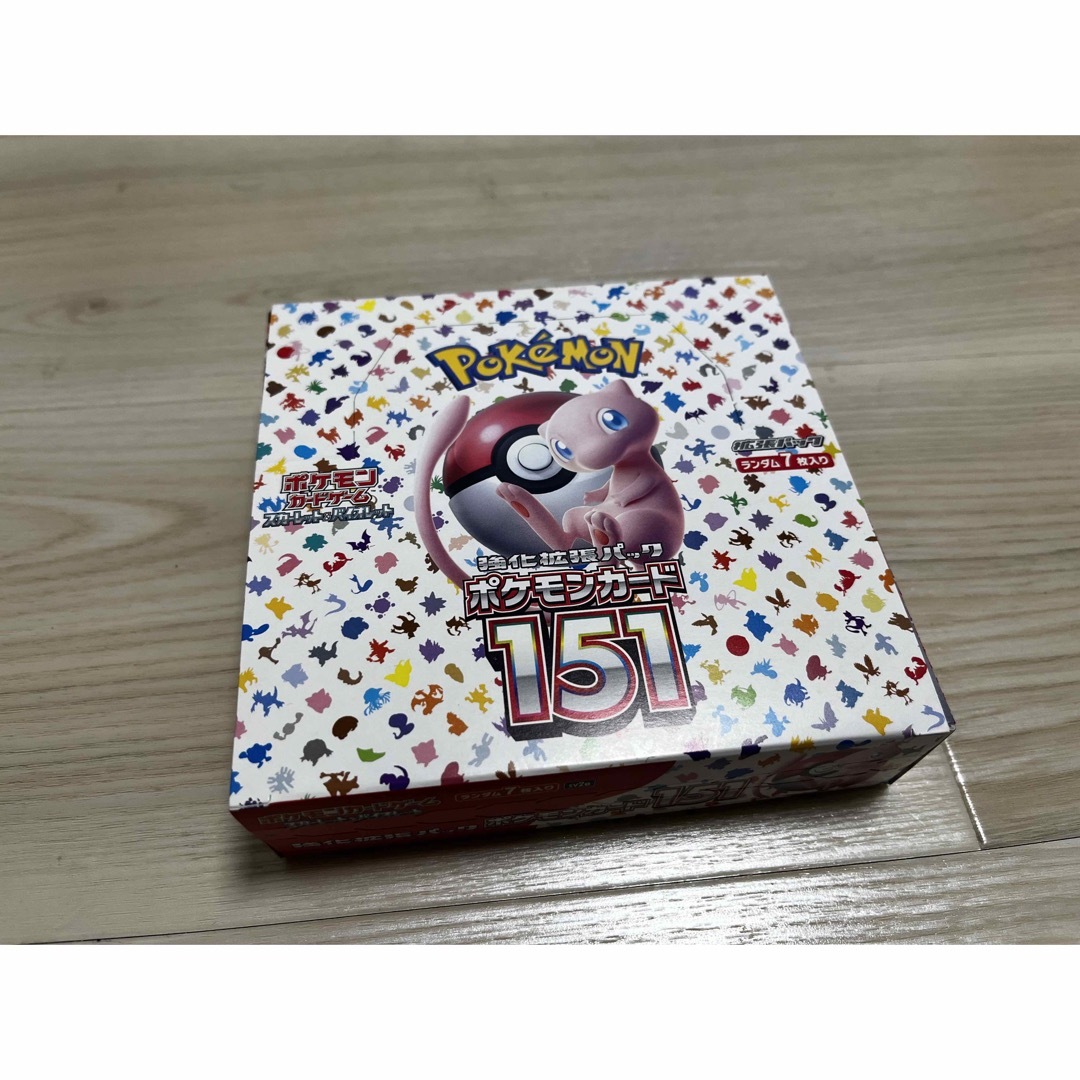 ポケモン - ポケモンカード 151 box 新品未開封 シュリンクなし