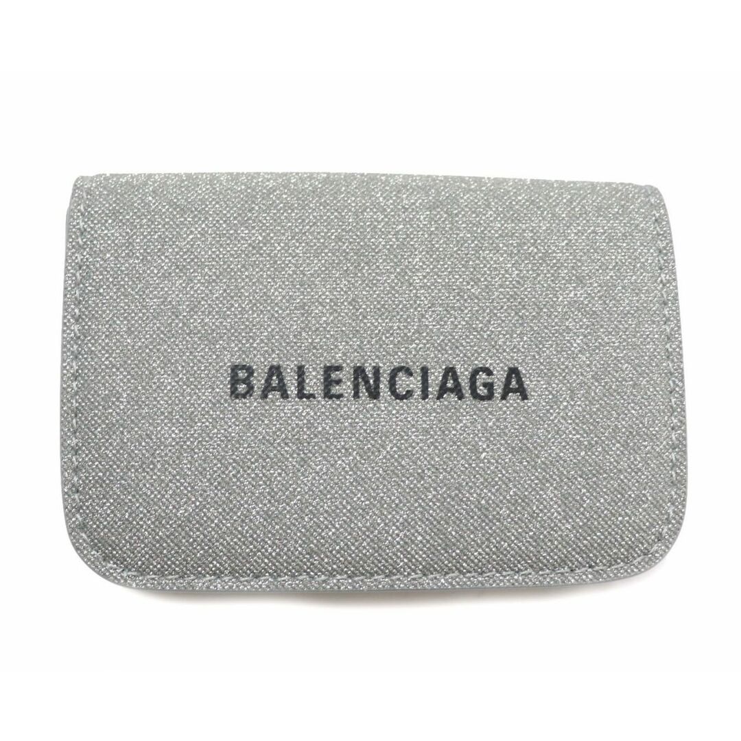 単品購入 未使用品 BALENCIAGA バレンシアガ 593813 CASH ロゴ入 三