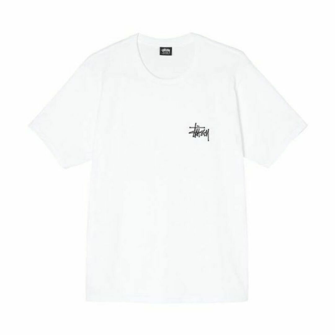 【新品】stussy Tシャツ　サイズXL ホワイト ベーシック