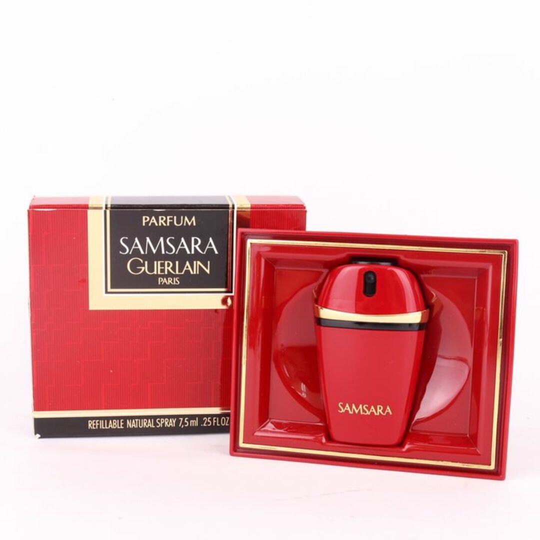 ゲラン ミニ香水 サムサラ SAMSARA パルファン 若干使用 フレグランス レディース 7.5mlサイズ GUERLAIN