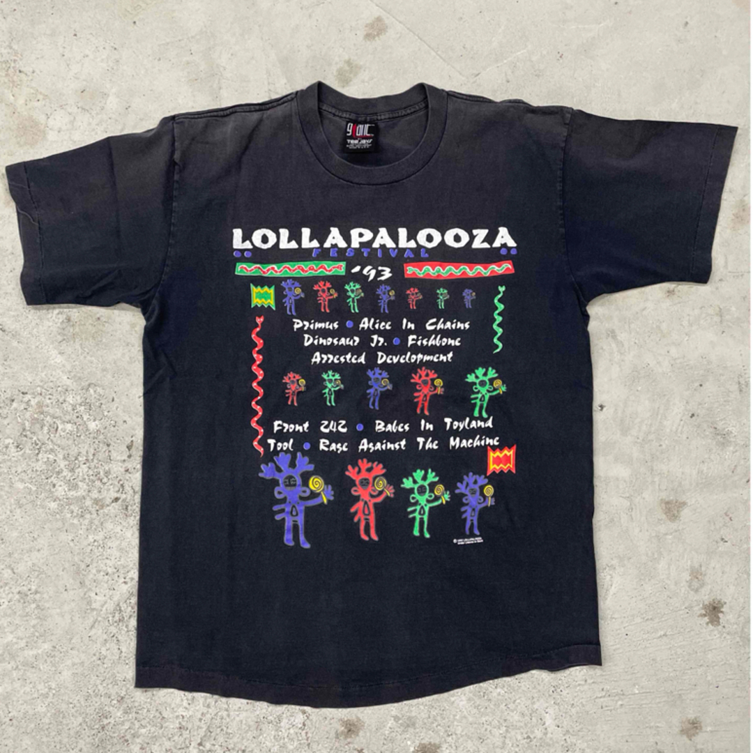 FEAR OF GOD(フィアオブゴッド)の93s Lollapalooza  希少  ロラパルーザ ヴィンテージTシャツ メンズのトップス(Tシャツ/カットソー(半袖/袖なし))の商品写真