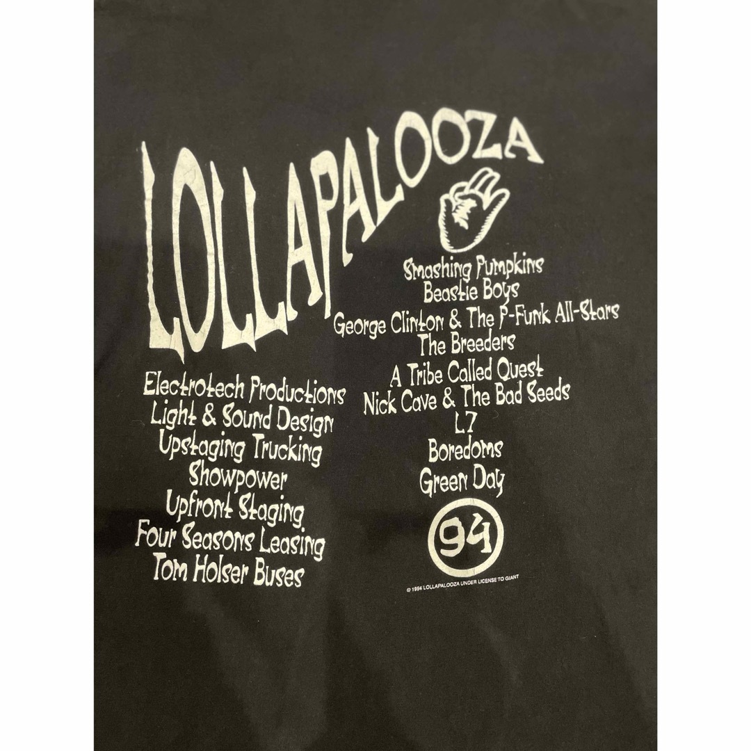 94's LOLLAPALOOZA  ロラパルーザ ヴィンテージTシャツワッペン