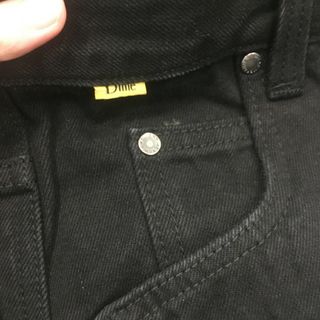 Dime バギージーンズ デニム パンツ ダイム ブラック Mの通販 by